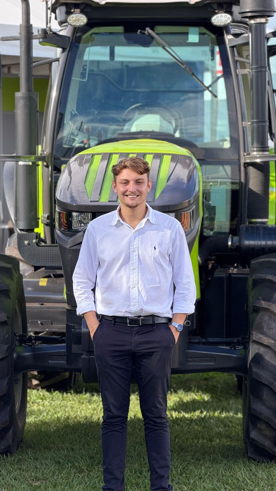 Caminhões em operação